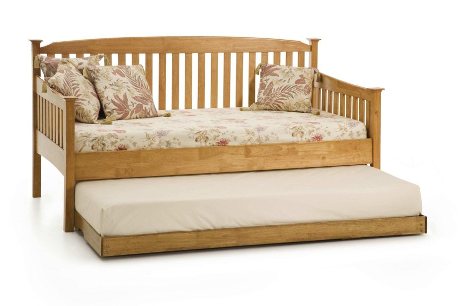 Кровать диван Альфа 2 из массива березы