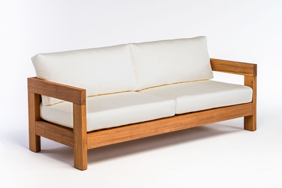 Диван деревянный раскладной