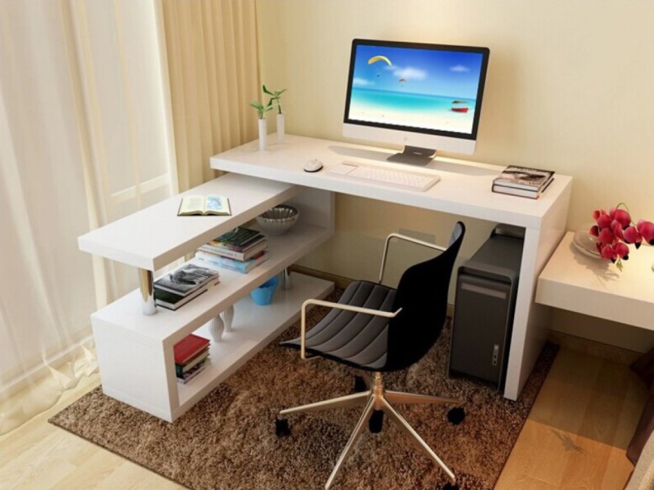 Угловой компьютерный стол