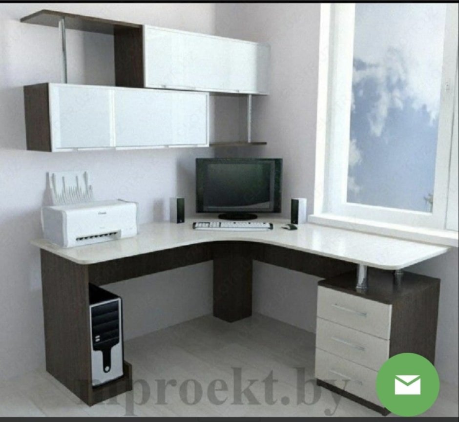 Компьютерный стол в стиле лофт