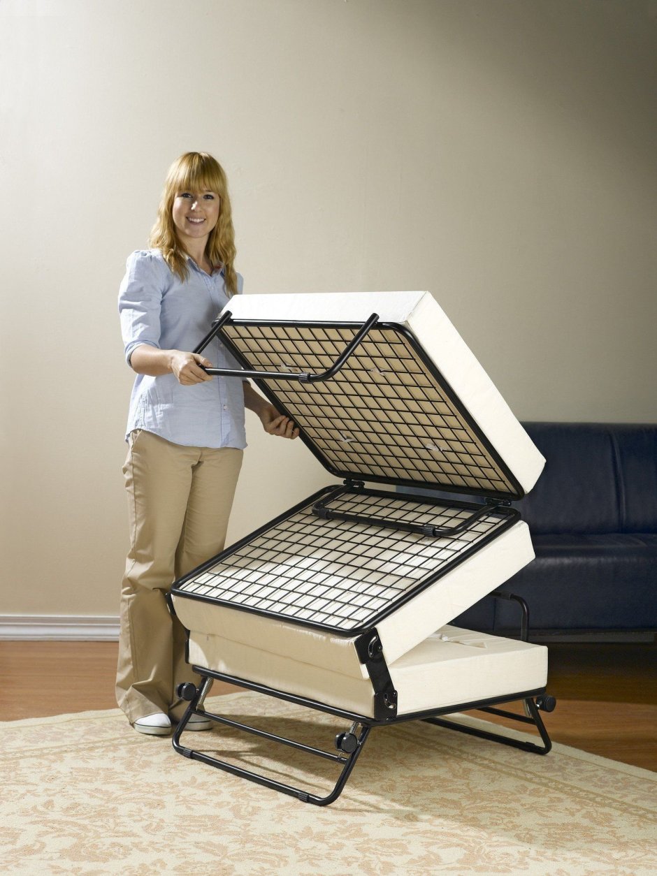 Складная двуспальная кровать