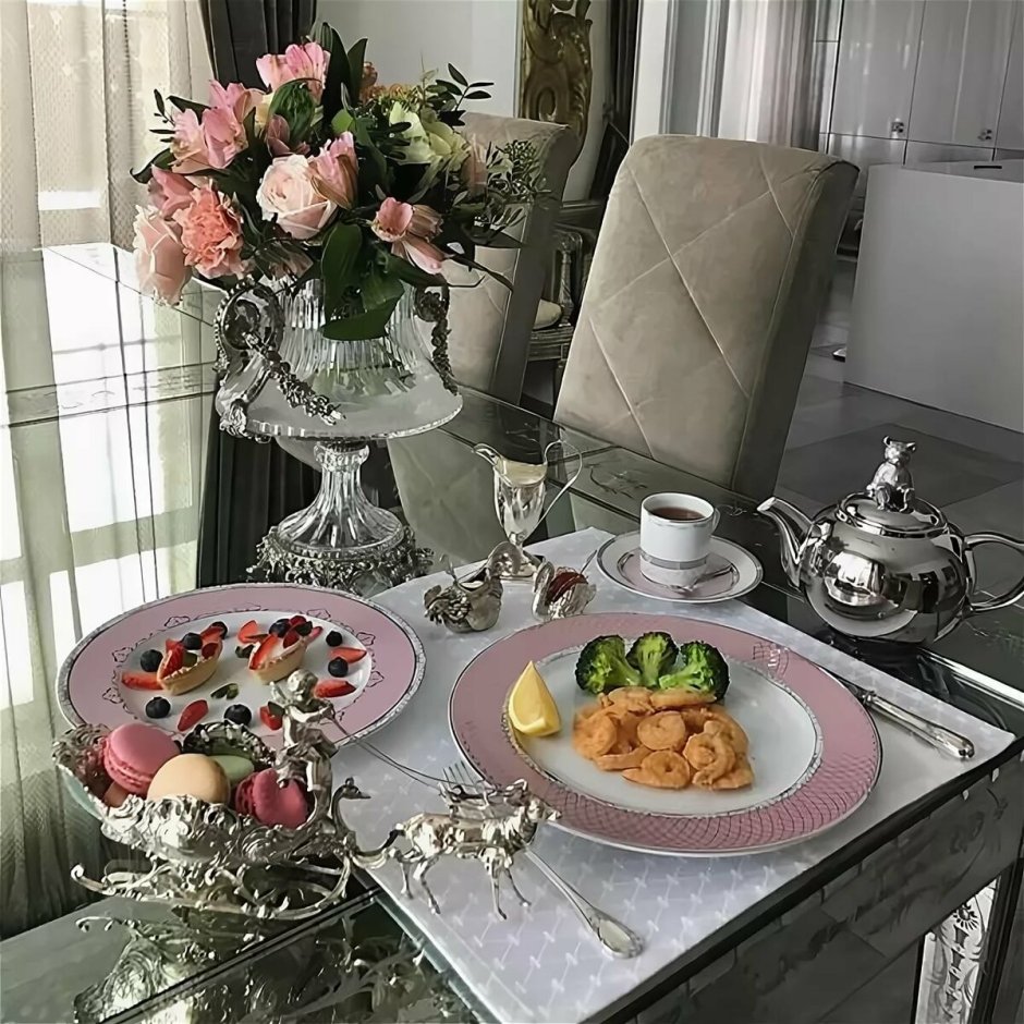 Яна Рудковская сервировка стола