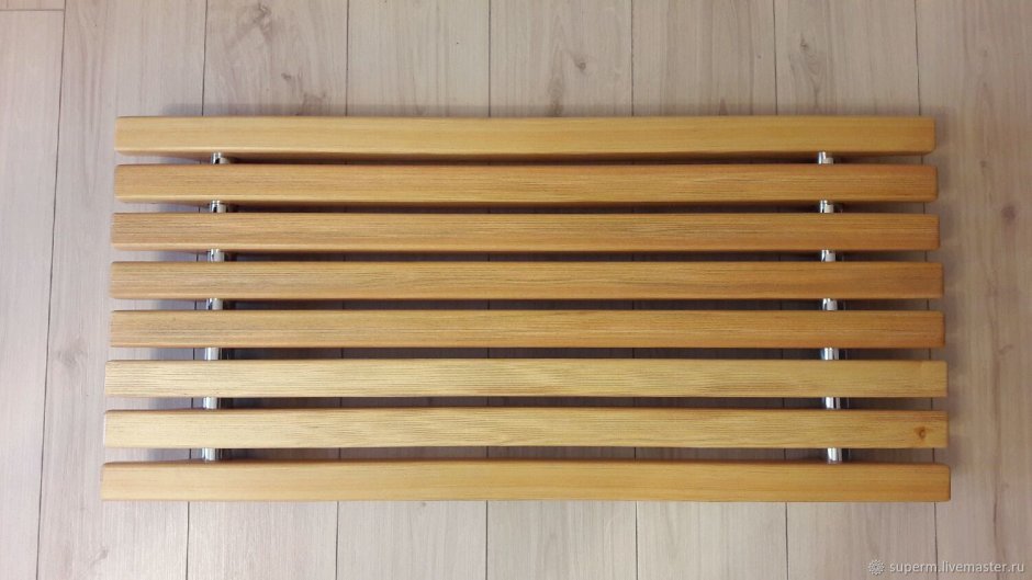 Поднос для ванной деревянная