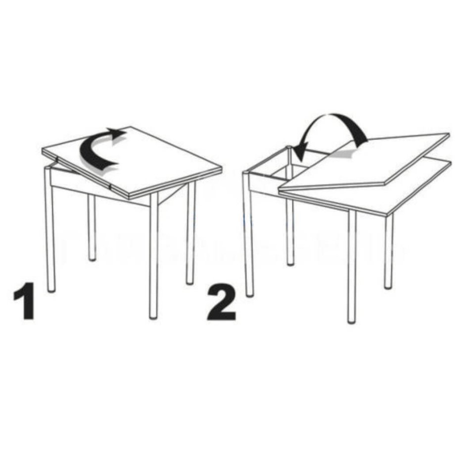 Стол поворотно-раскладной т180