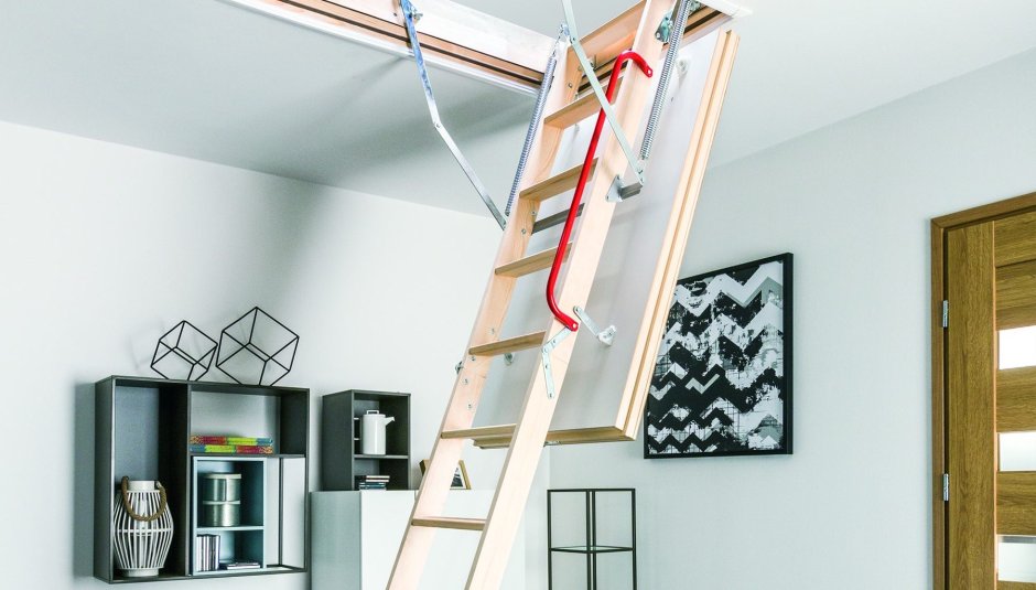 Лестница чердачная OLS-B 120х60x280 см