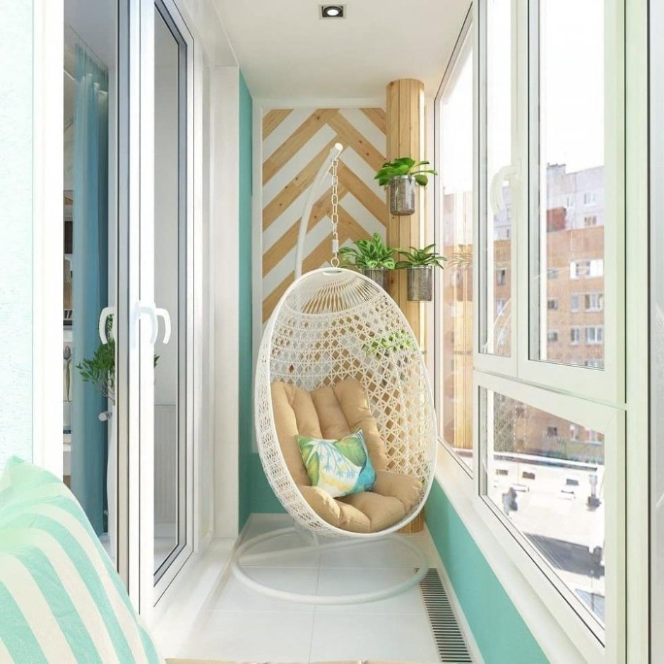 Красивые балконы в квартире