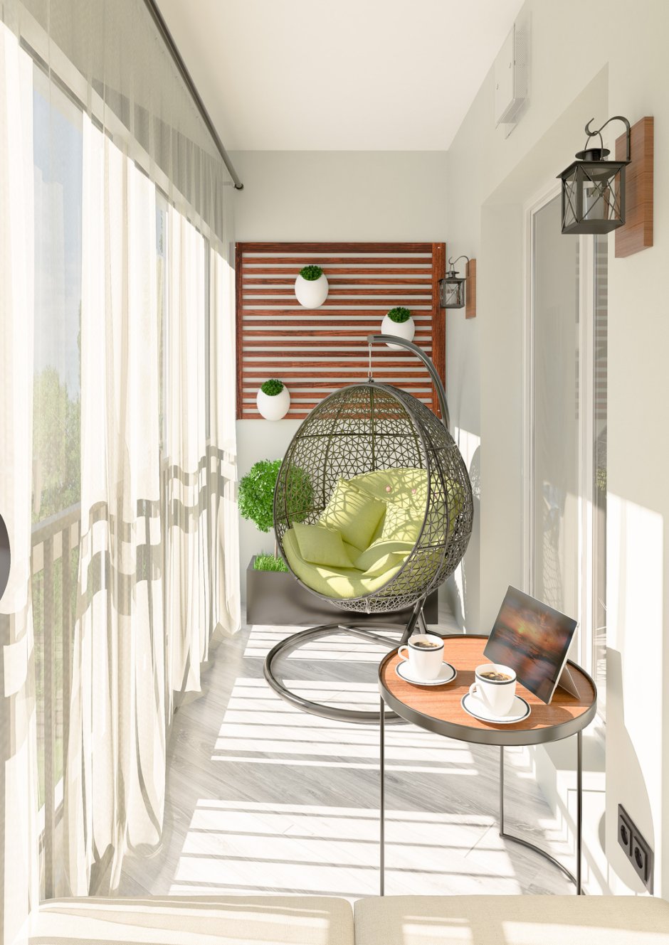 Дизайнерский балкон