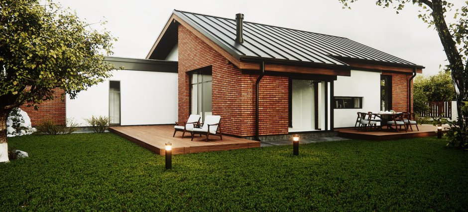 Z500 проекты одноэтажных домов проект z368d