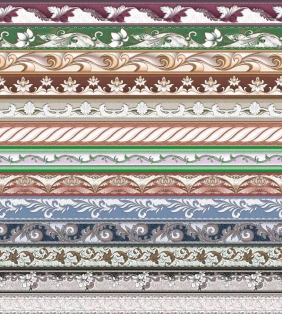 Бумажные бордюры для обоев