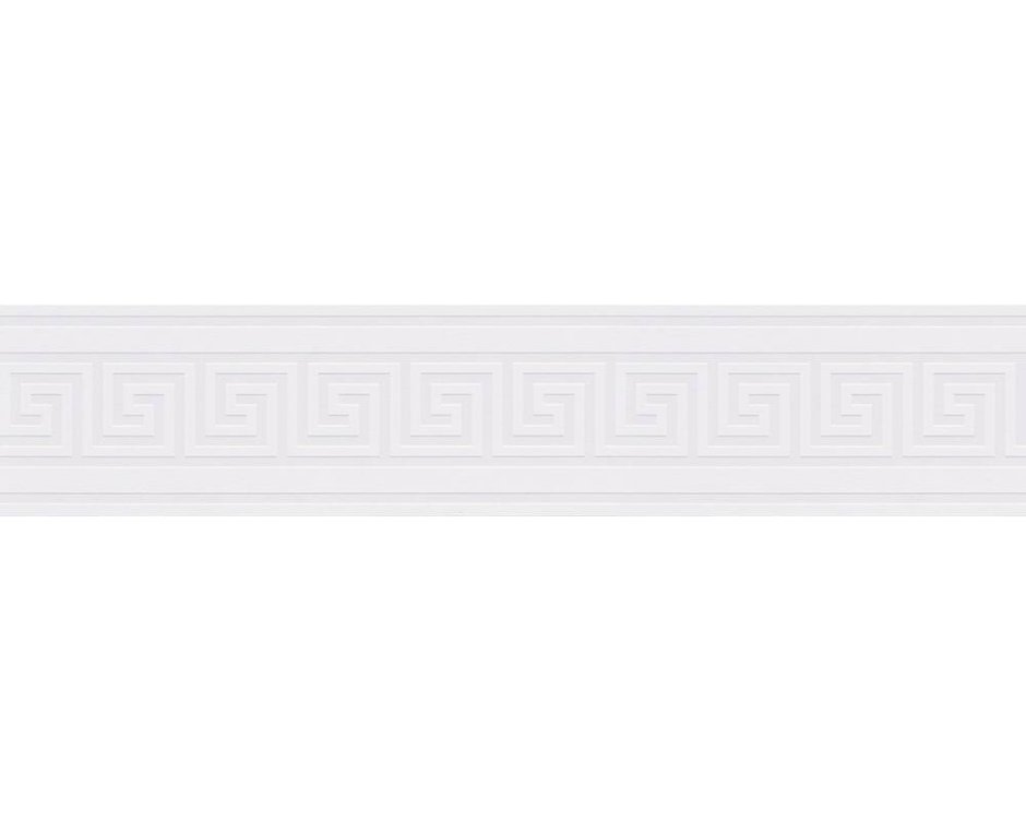 Бордюр для обоев белый