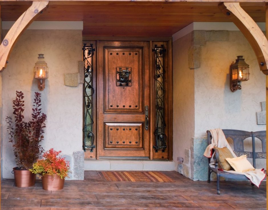 Межкомнатные двери в стиле Шале