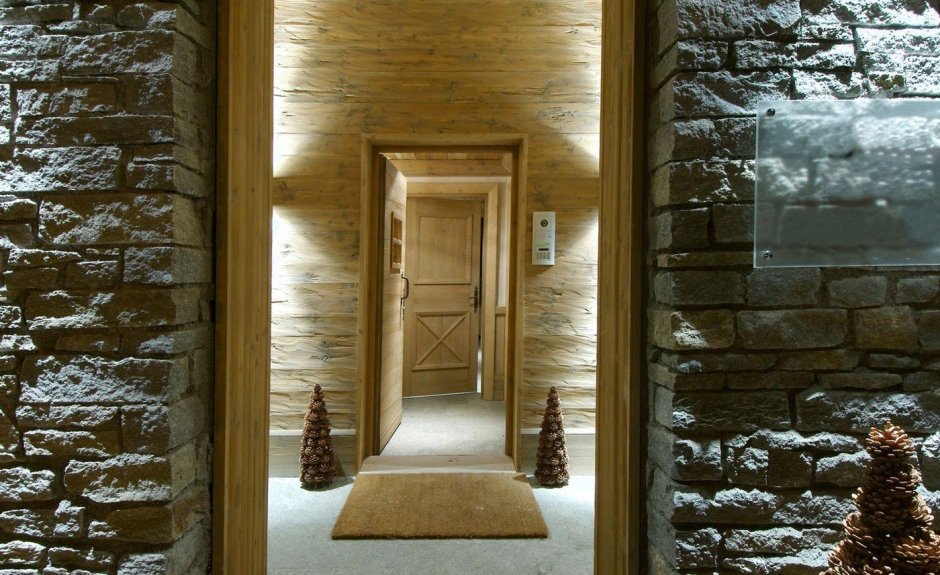 Дверные проемы в стиле Шале