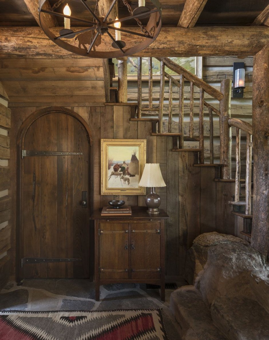 Межкомнатные двери в деревенском стиле