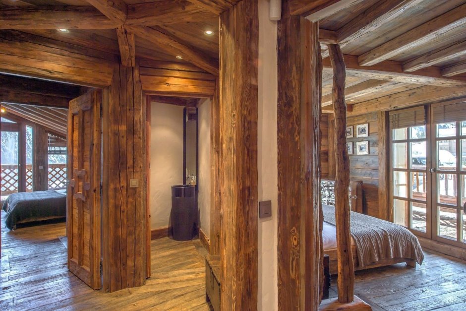 Рустикальный стиль двери