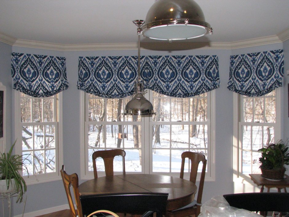 Римские шторы в Восточном стиле