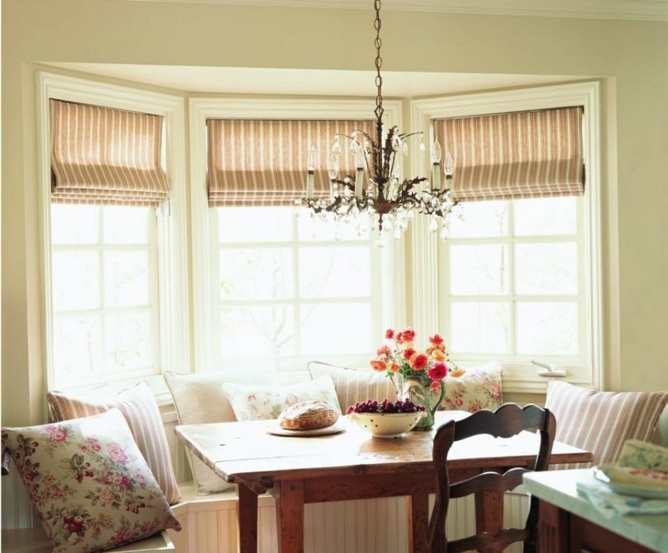 Римская штора в интерьере