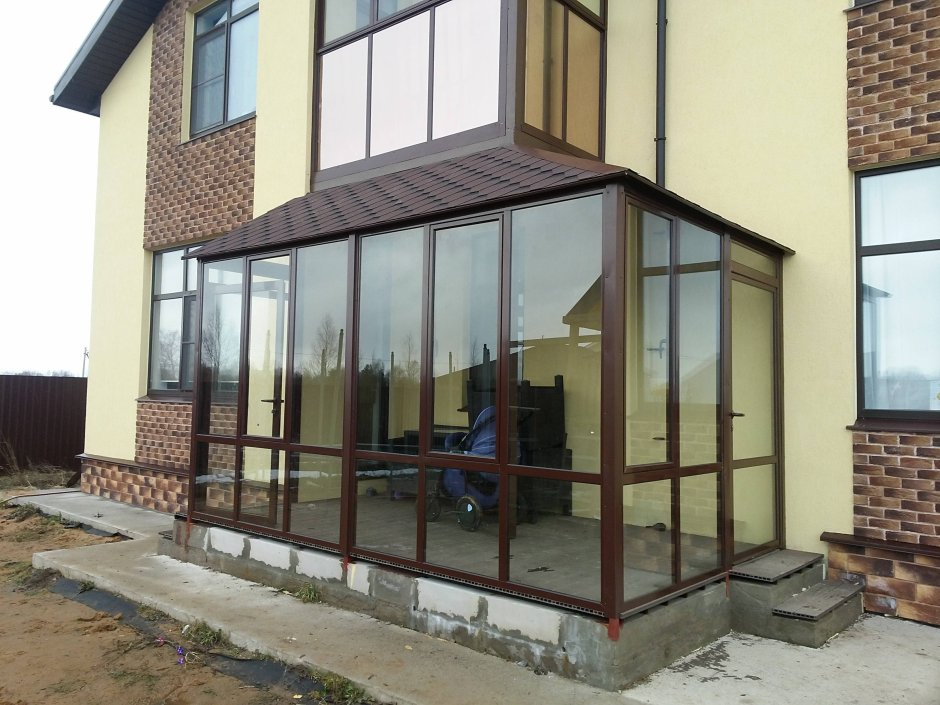 Остекление веранды PROVEDAL p400