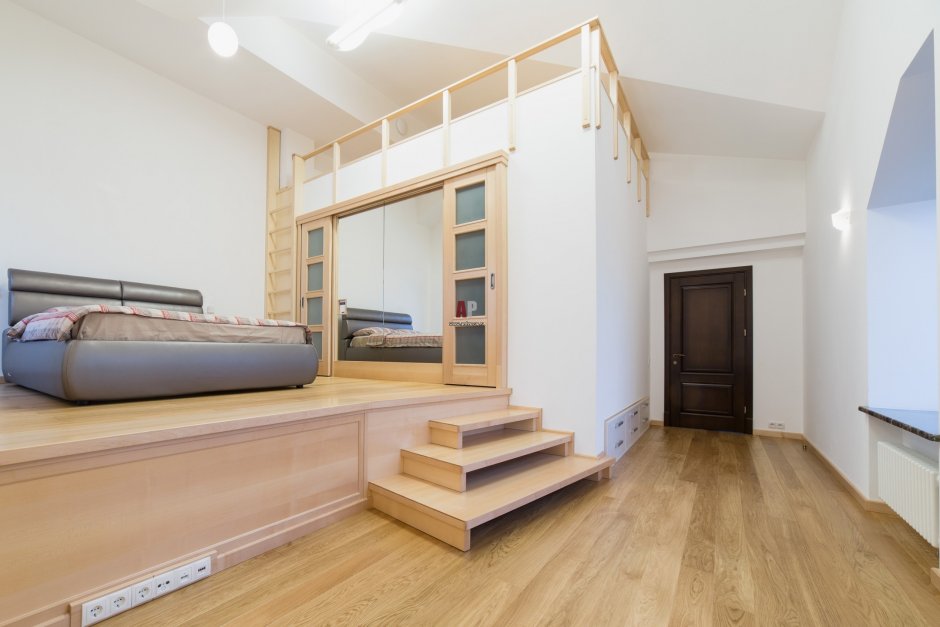 Кровать подиум детская