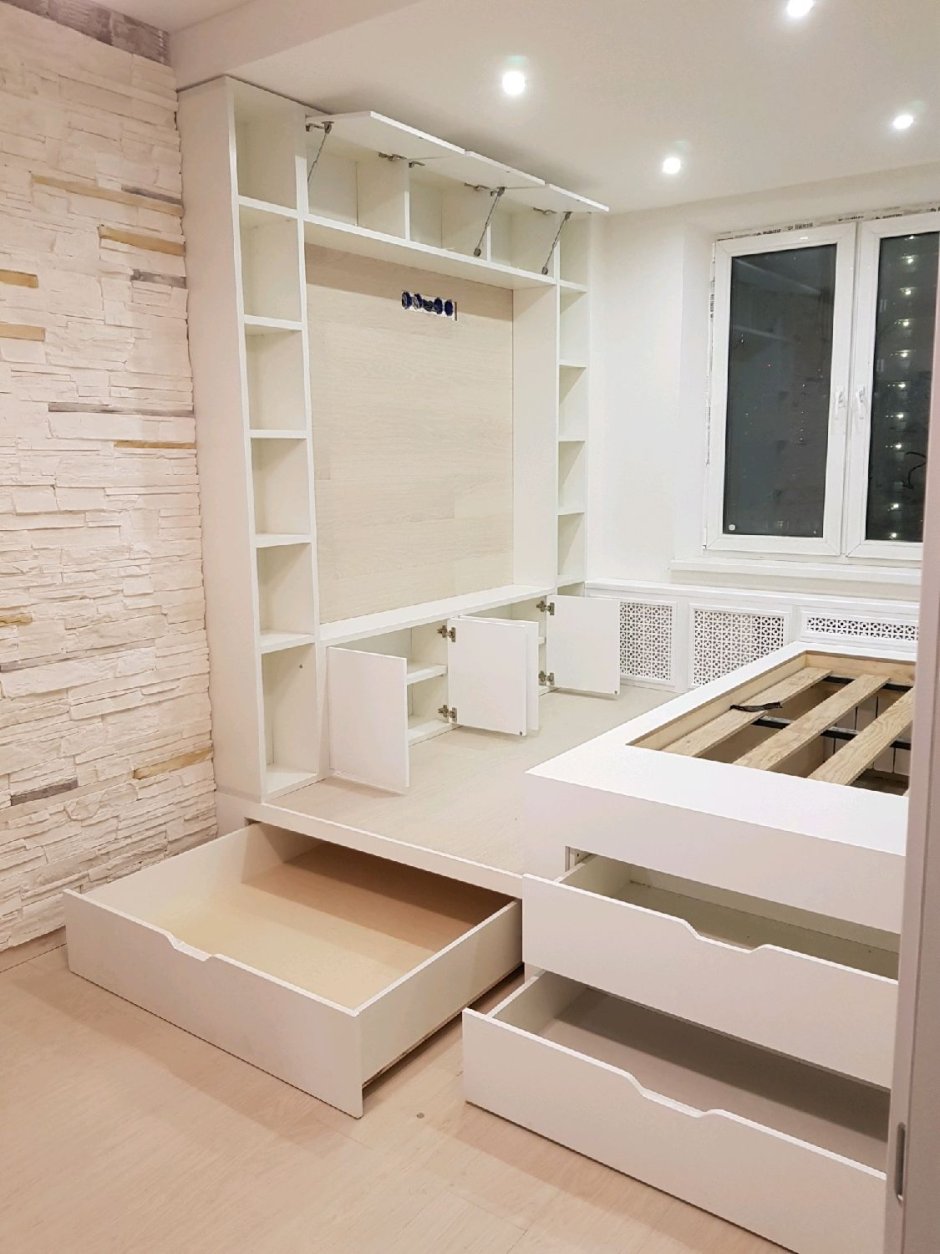 Кровать подиум