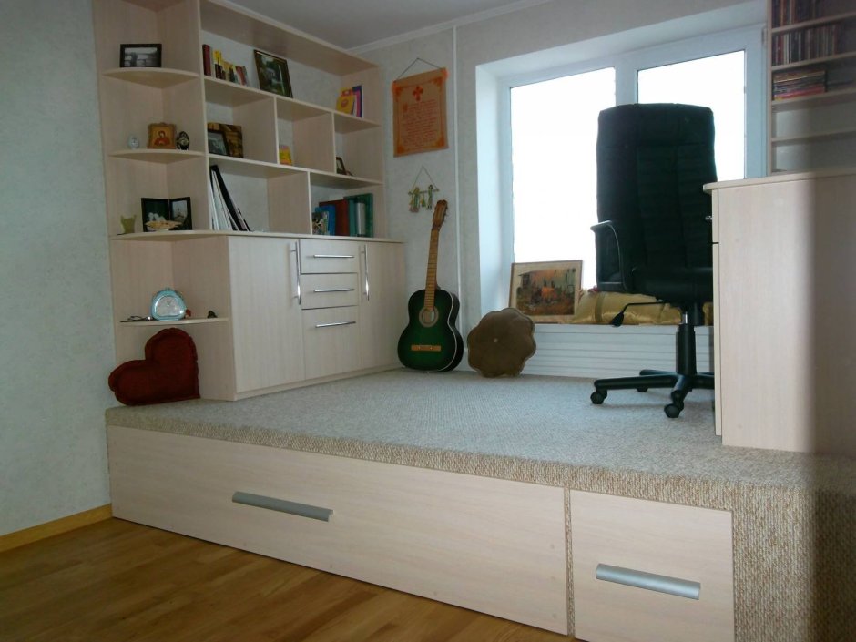 Кровать подиум икеа