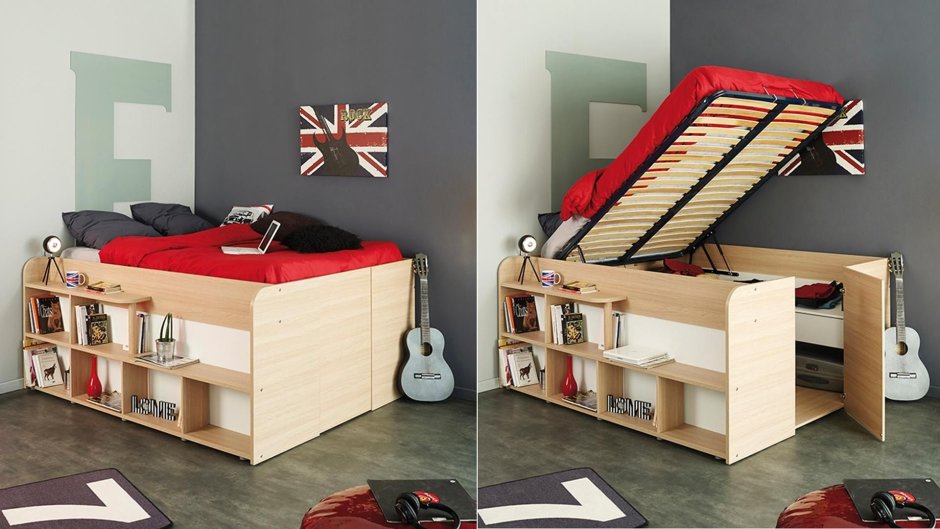 Кровать подиум детская