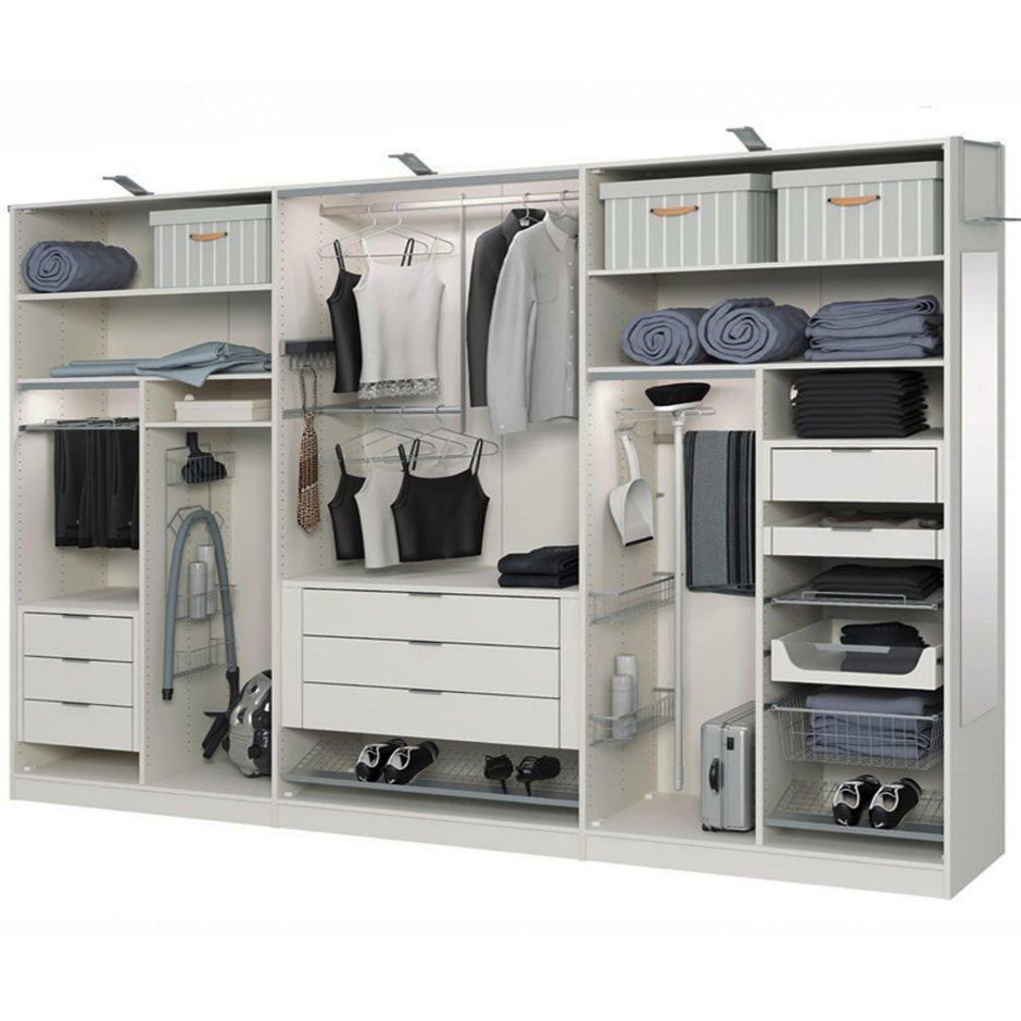 Распашной шкаф в прихожую наполнение