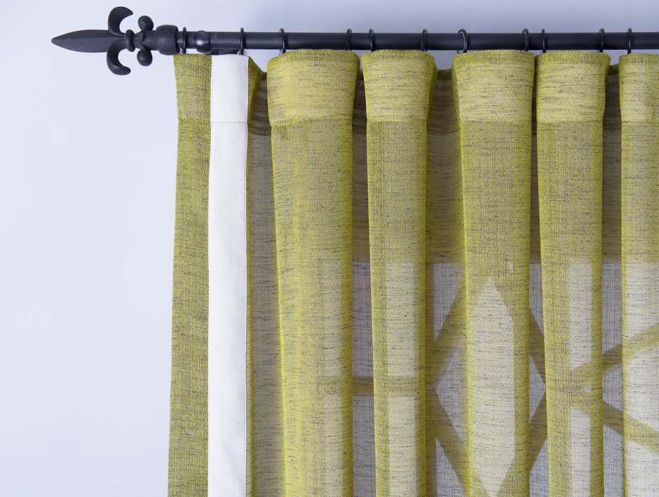 Портьеры на ручной складке