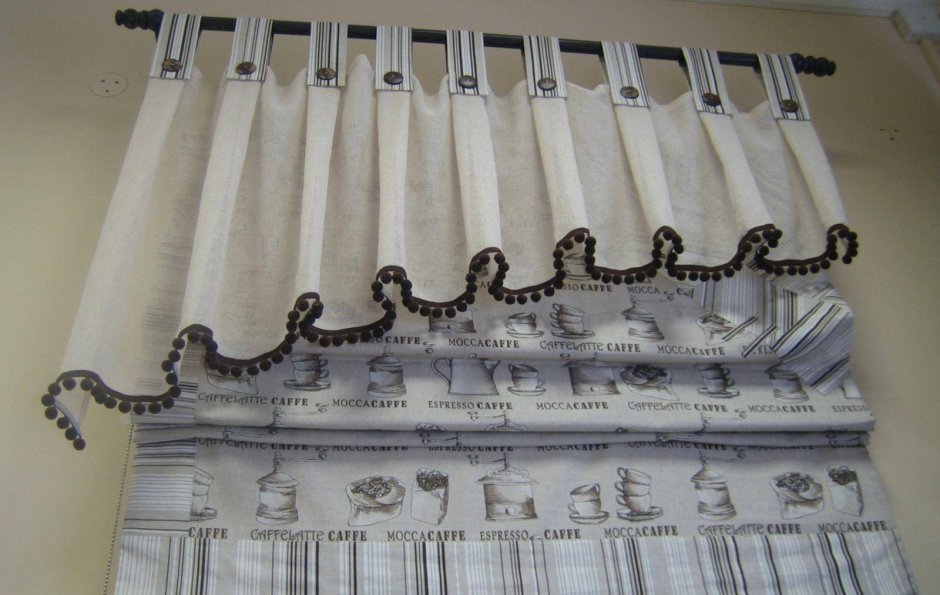 Шторы на люверсах тюль на крючках