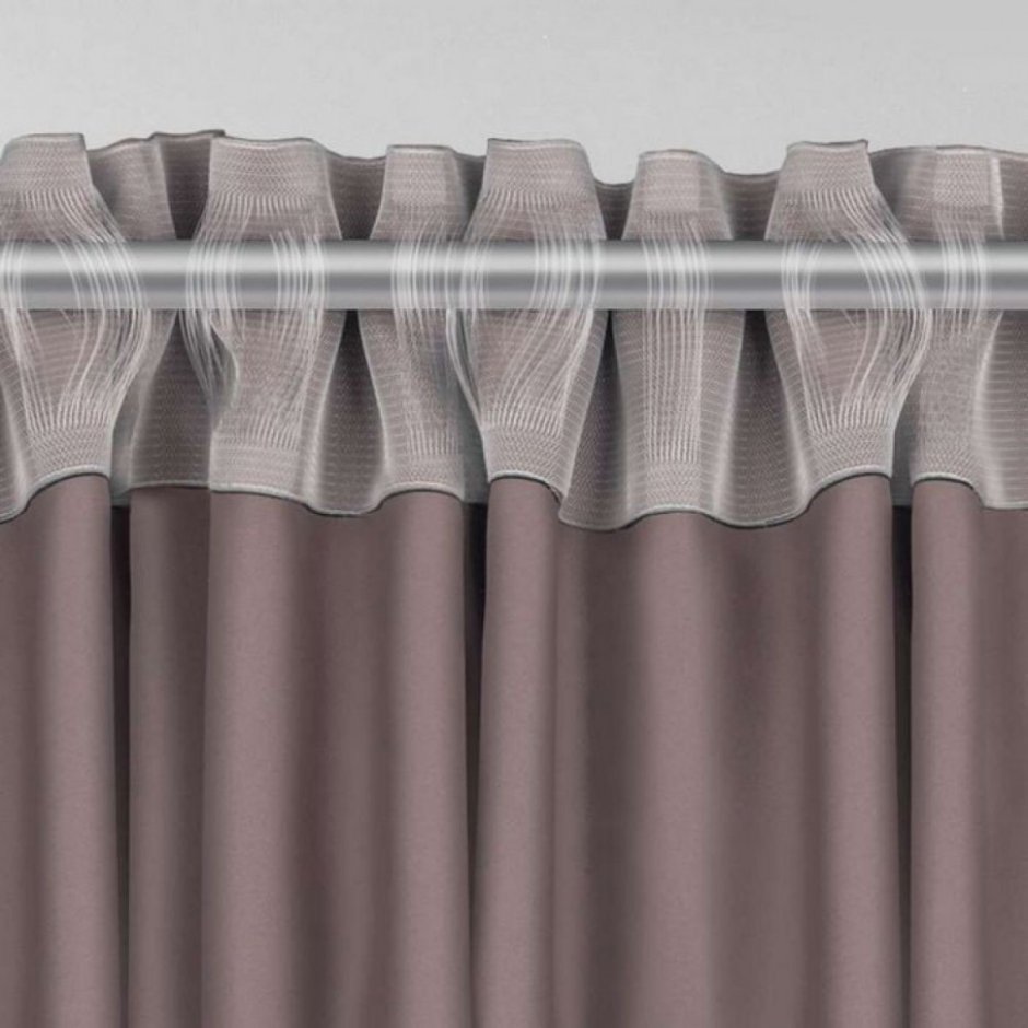 Люверсная шторная лента