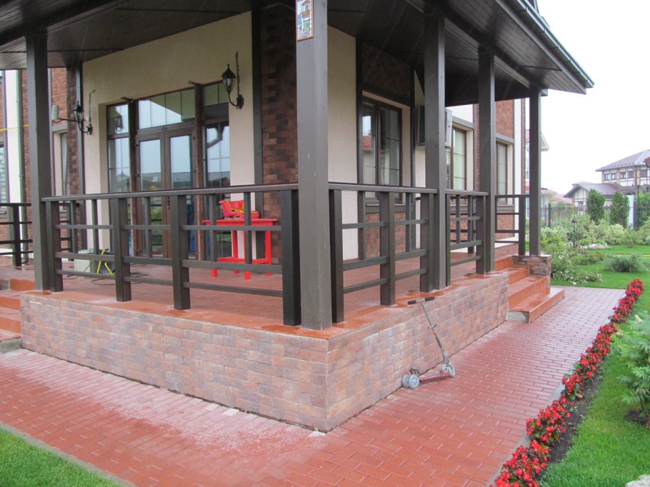 Ограждение террасы