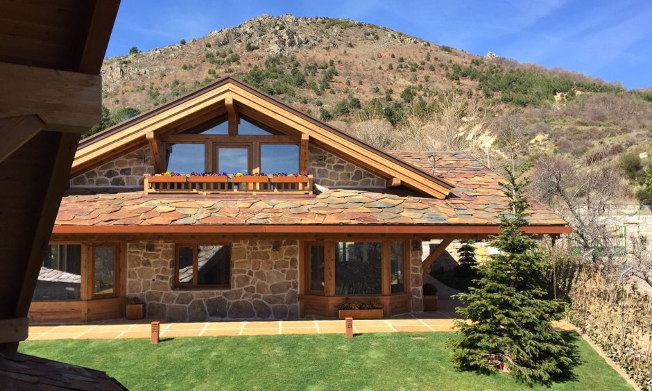 Крыша Шале одноэтажный