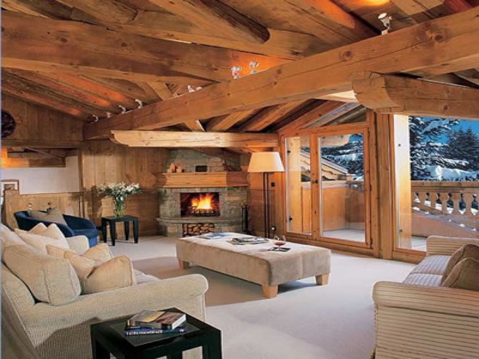 Дом в стиле Шале внутренняя планировка