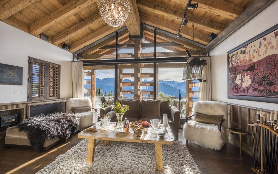 Шале интерьер Лапландия