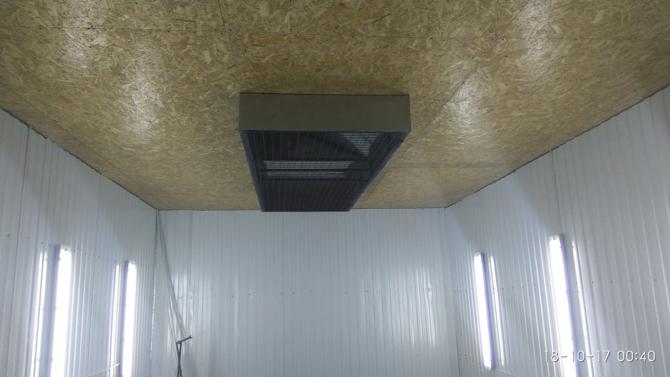 Схема приточно-вытяжной вентиляции в гараже