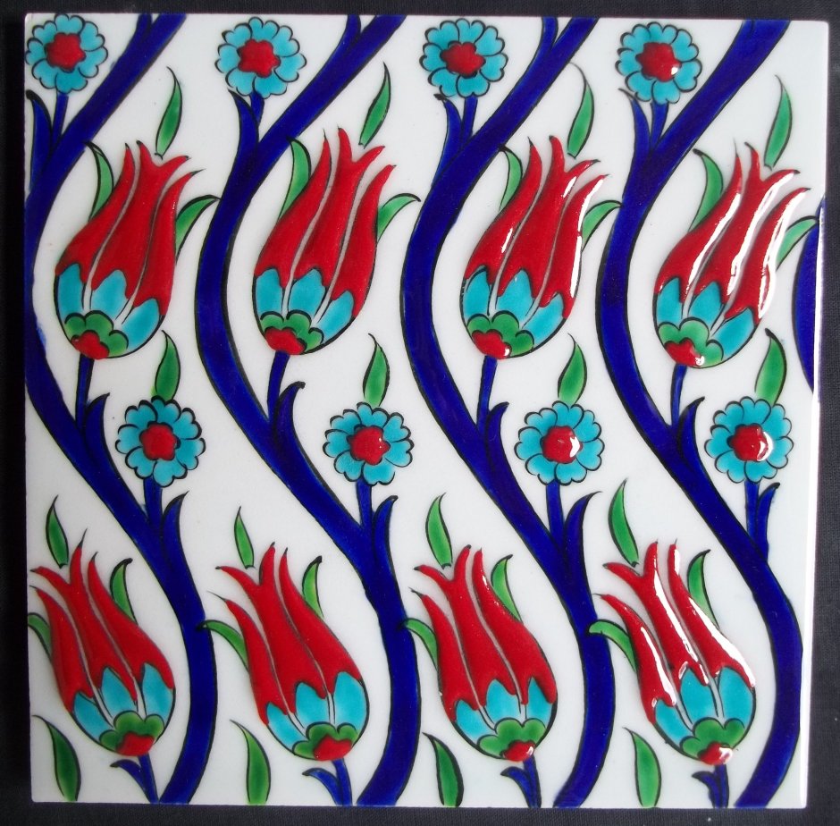 Османский тюльпан орнамент