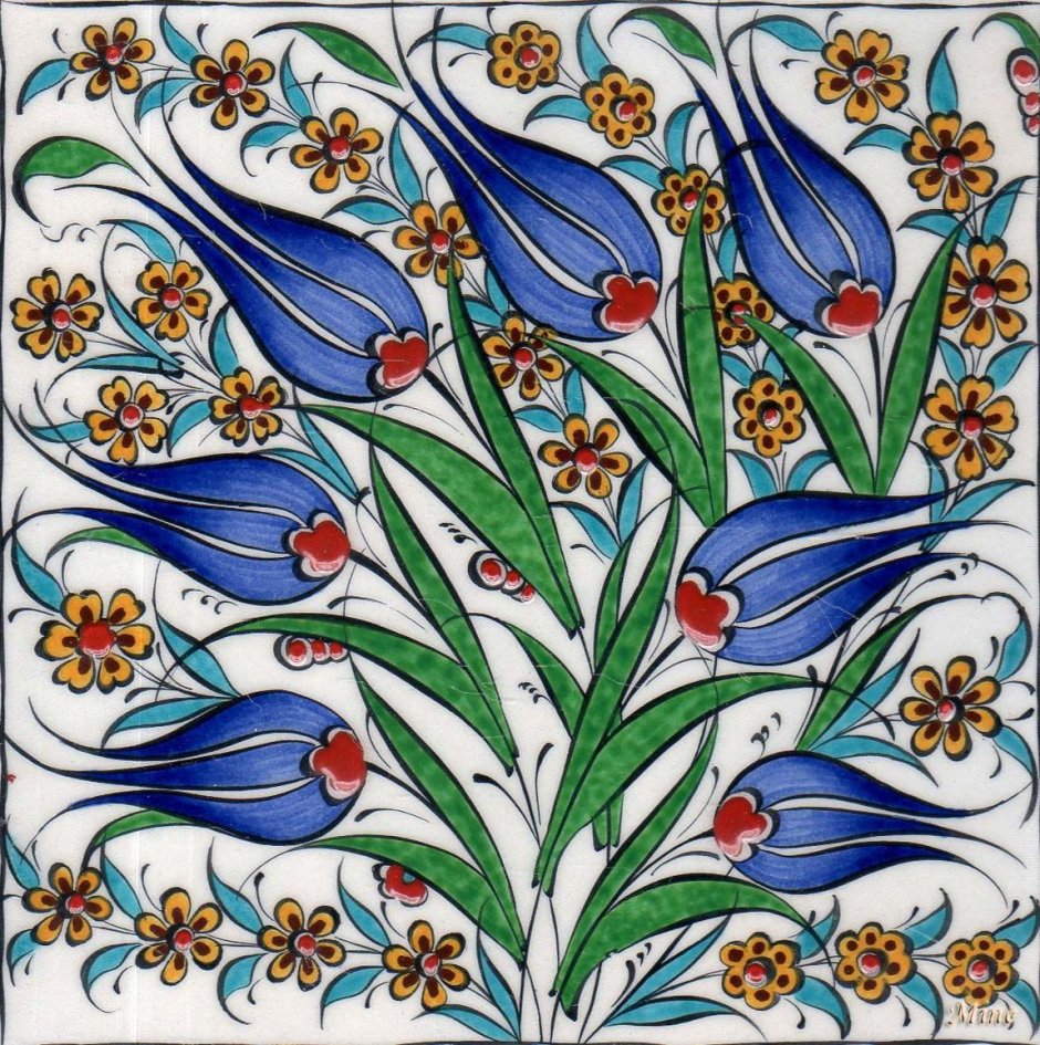 Турецкий орнамент Изник