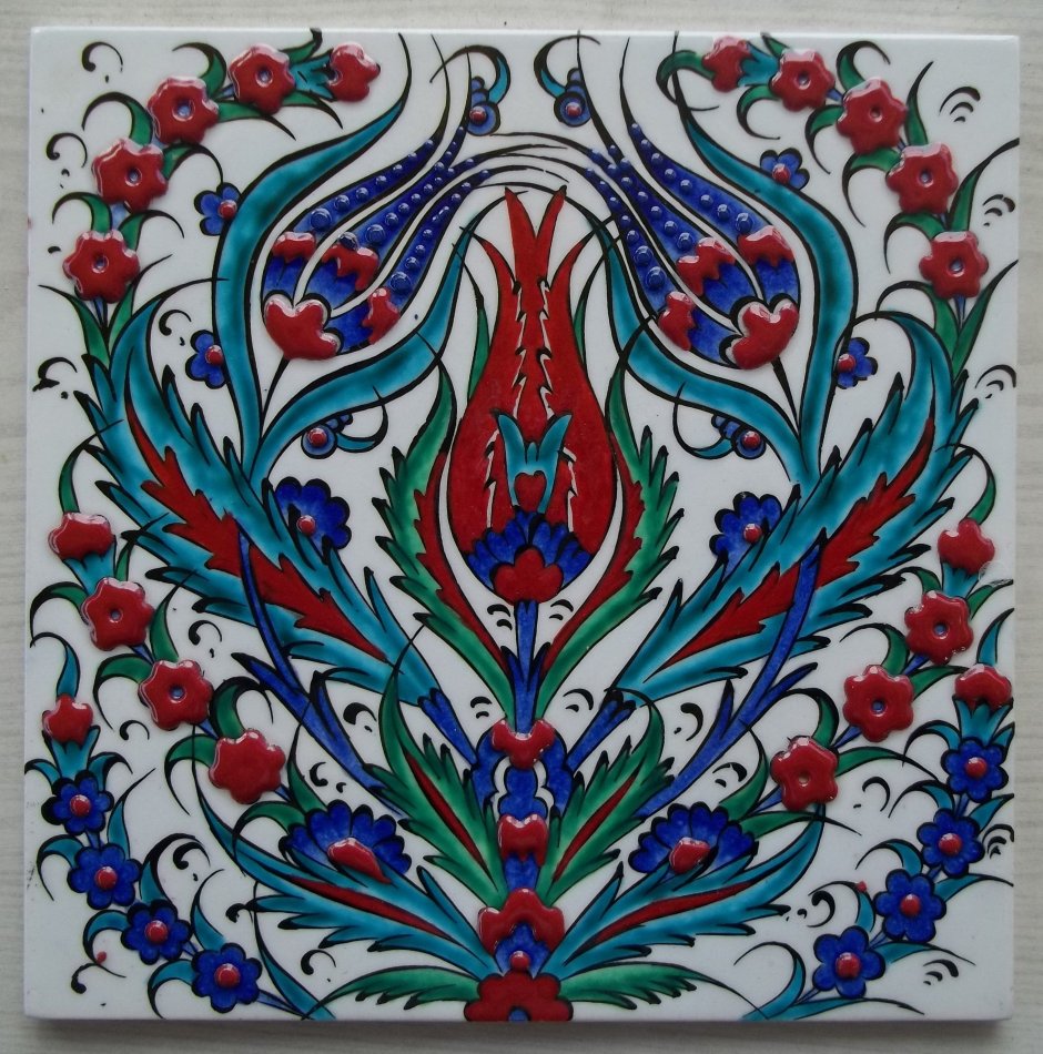 Турецкий тюльпан орнамент