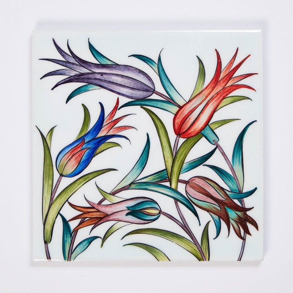 Турецкий тюльпан орнамент