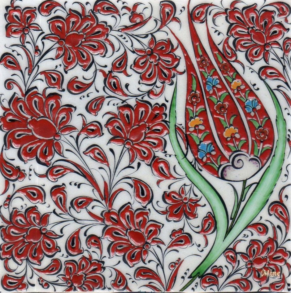 Турецкие тюльпаны орнаменты древние