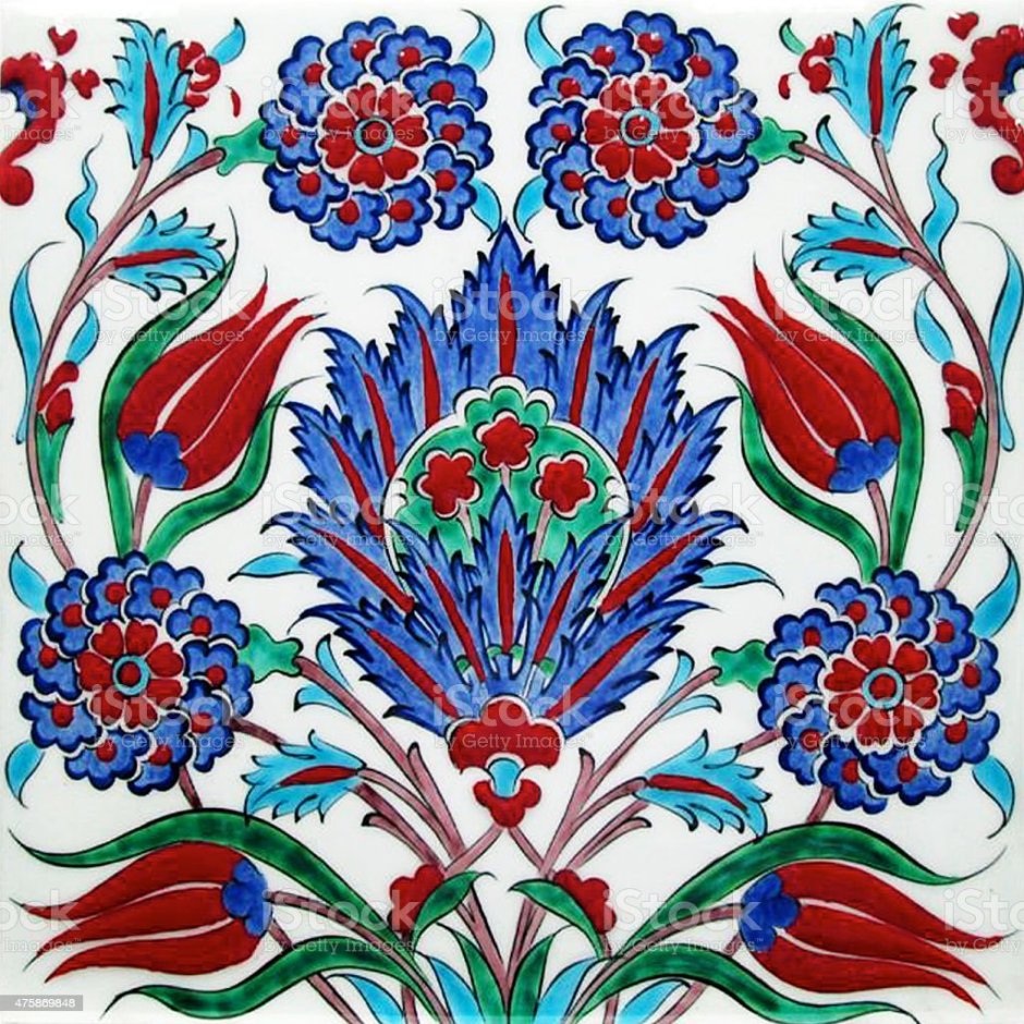Турецкий орнамент Изник