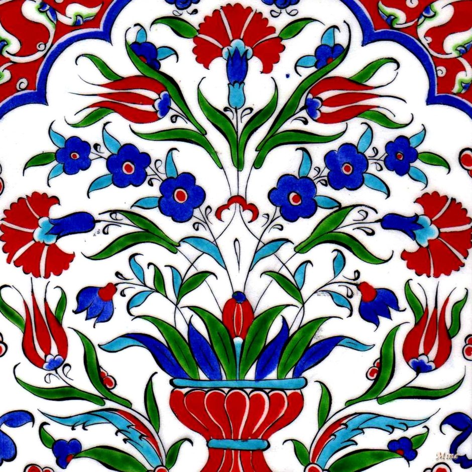 Турецкий орнамент Изник