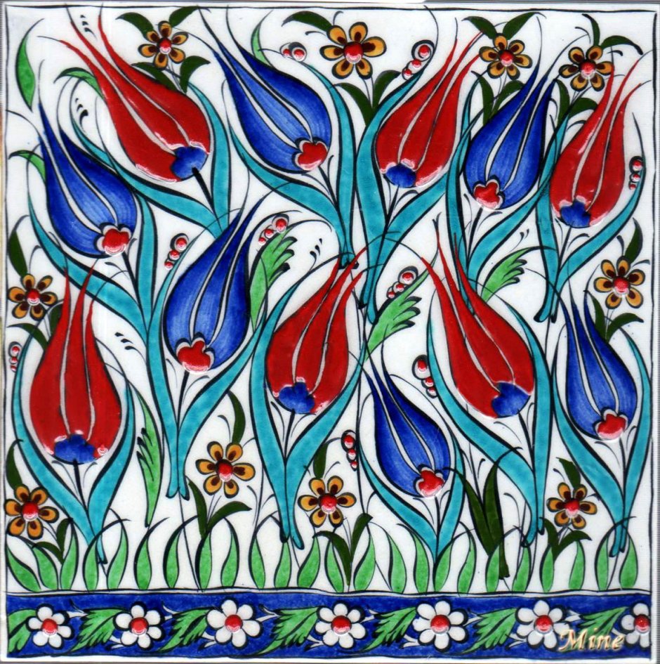 Плитка турецкий тюльпан