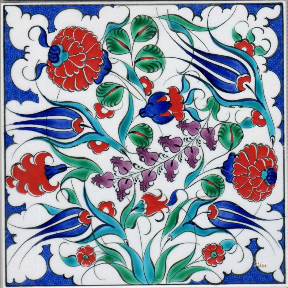 Турецкий орнамент Изник