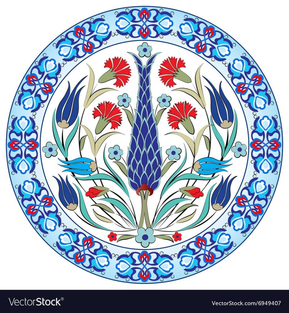 Османский орнамент вектор