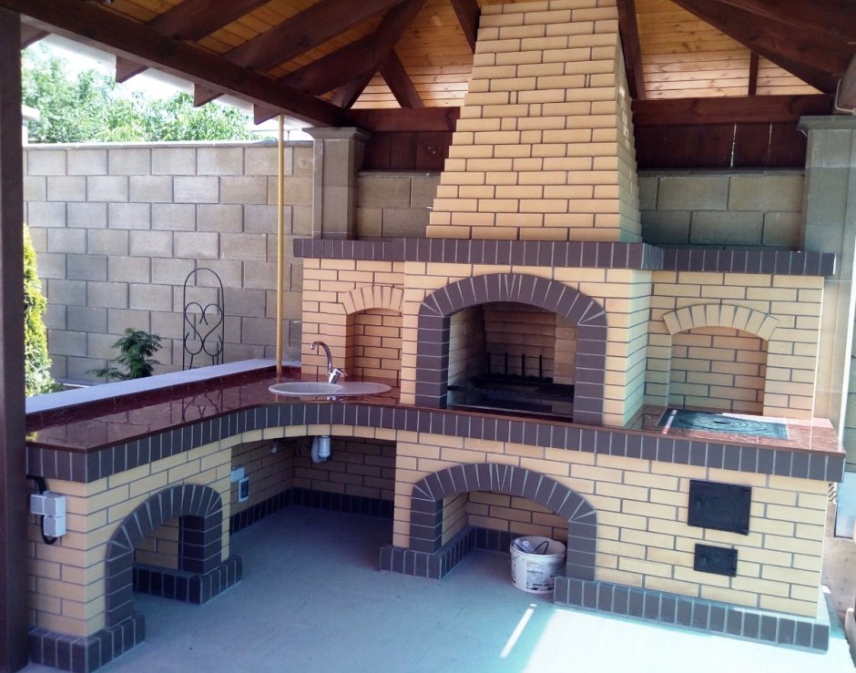 Барбекю мангал + казан порядовка