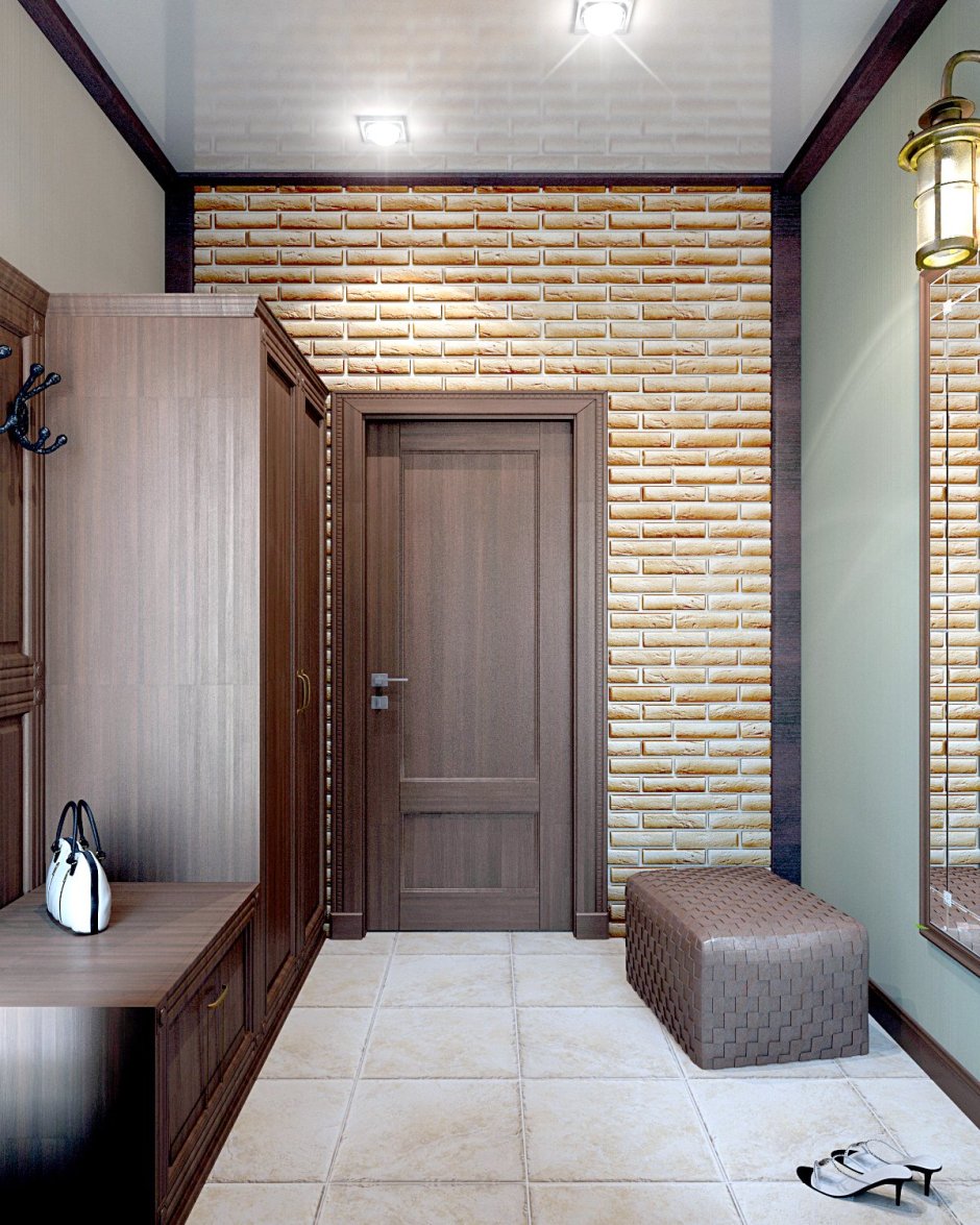 Освещение в узком коридоре