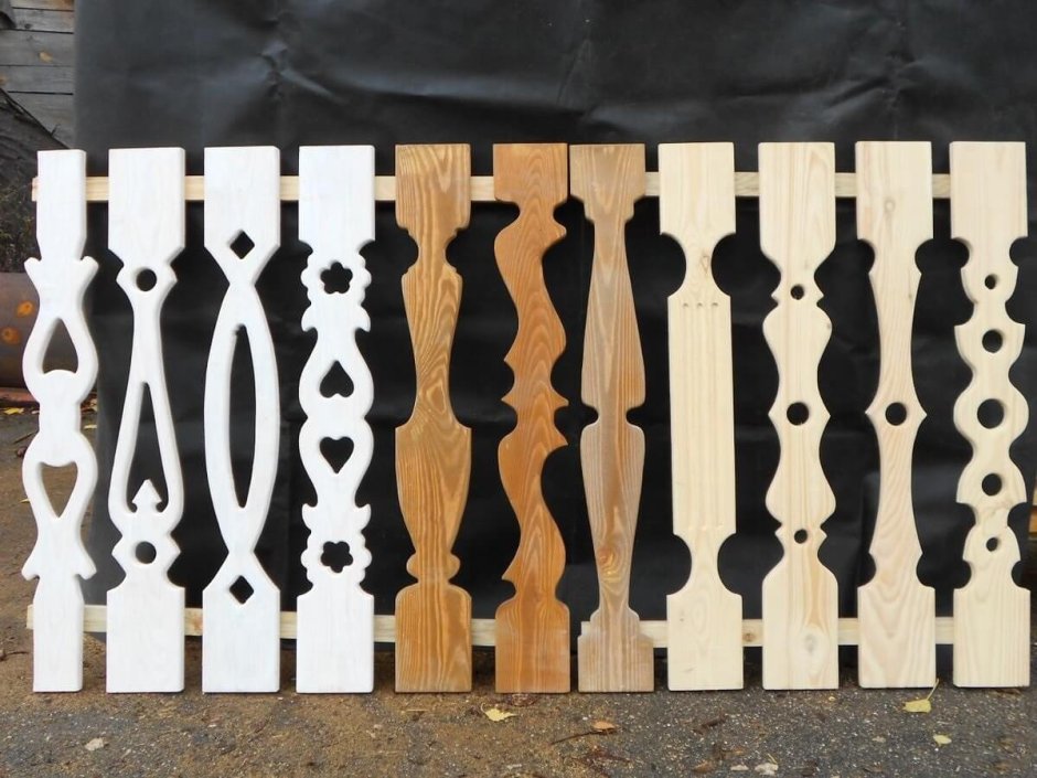 Прорезная резьба балюстрада