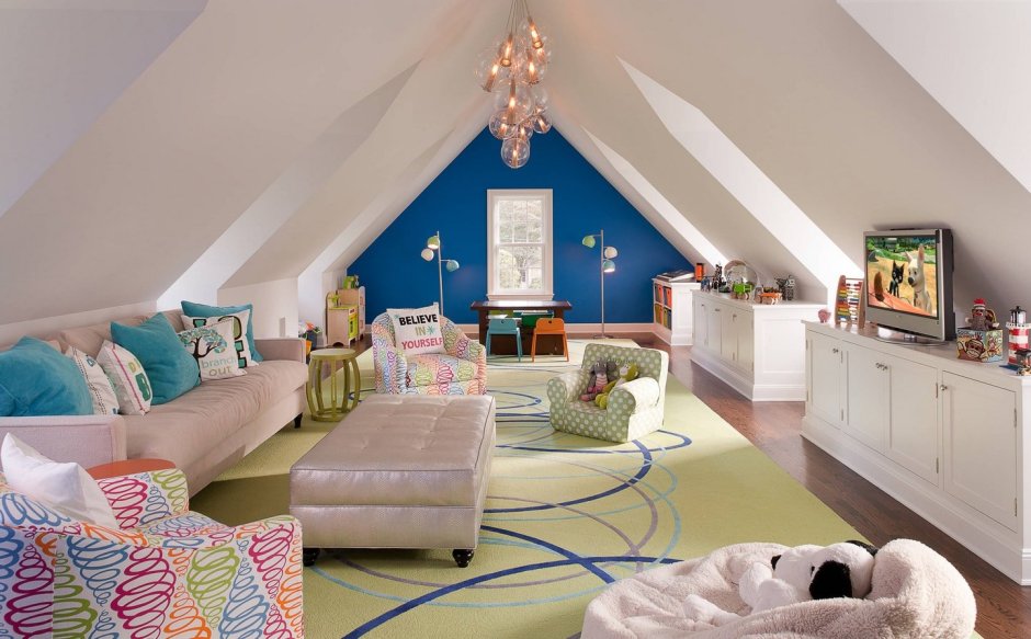 Мансардная комната