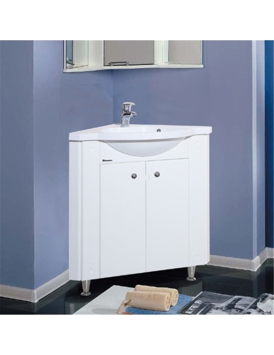 Тумба с умывальником угловая Belezza