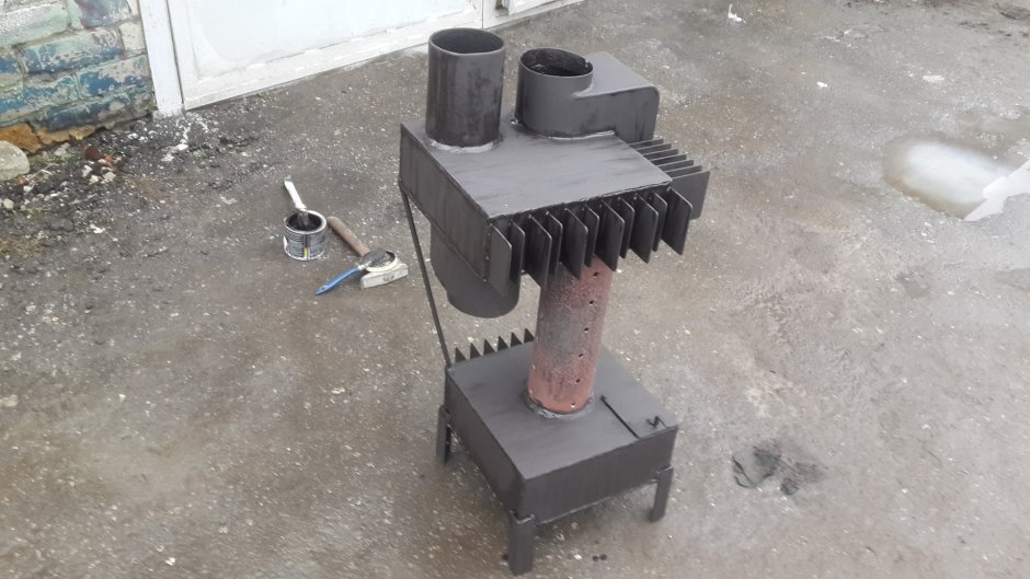 Печь банная с 530 трубы чертежи